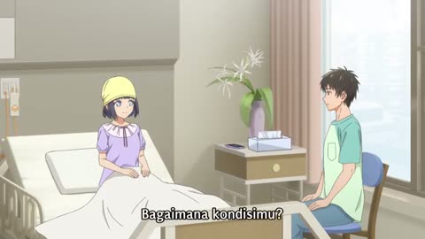 Toumei na Yoru ni Kakeru Kimi to, Me ni Mienai Koi wo Shita. Episode 10